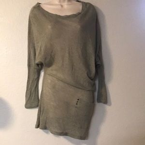 Cecico sheer long sleeve blouse